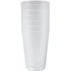 Gobelet plastique rigide transparent x6^Gifi Best