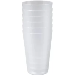 Gobelet plastique rigide transparent x6^Gifi Best