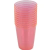 Gobelet plastique uni rose fuchsia x 10^Gifi Discount