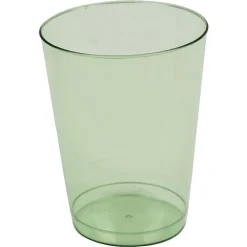 Gobelet plastique uni vert x 10^Gifi Best