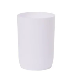 Discount Gifi Gobelet pour salle de bain uni blanc