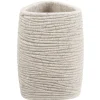 Clearance Gifi Gobelet salle de bain beige effet sable