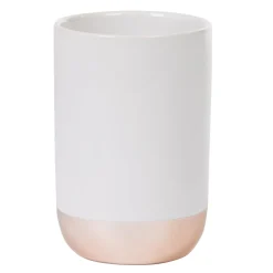 Online Gifi Gobelet salle de bain blanc rose gold
