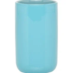 Online Gifi Gobelet salle de bain céramique bleu lagon