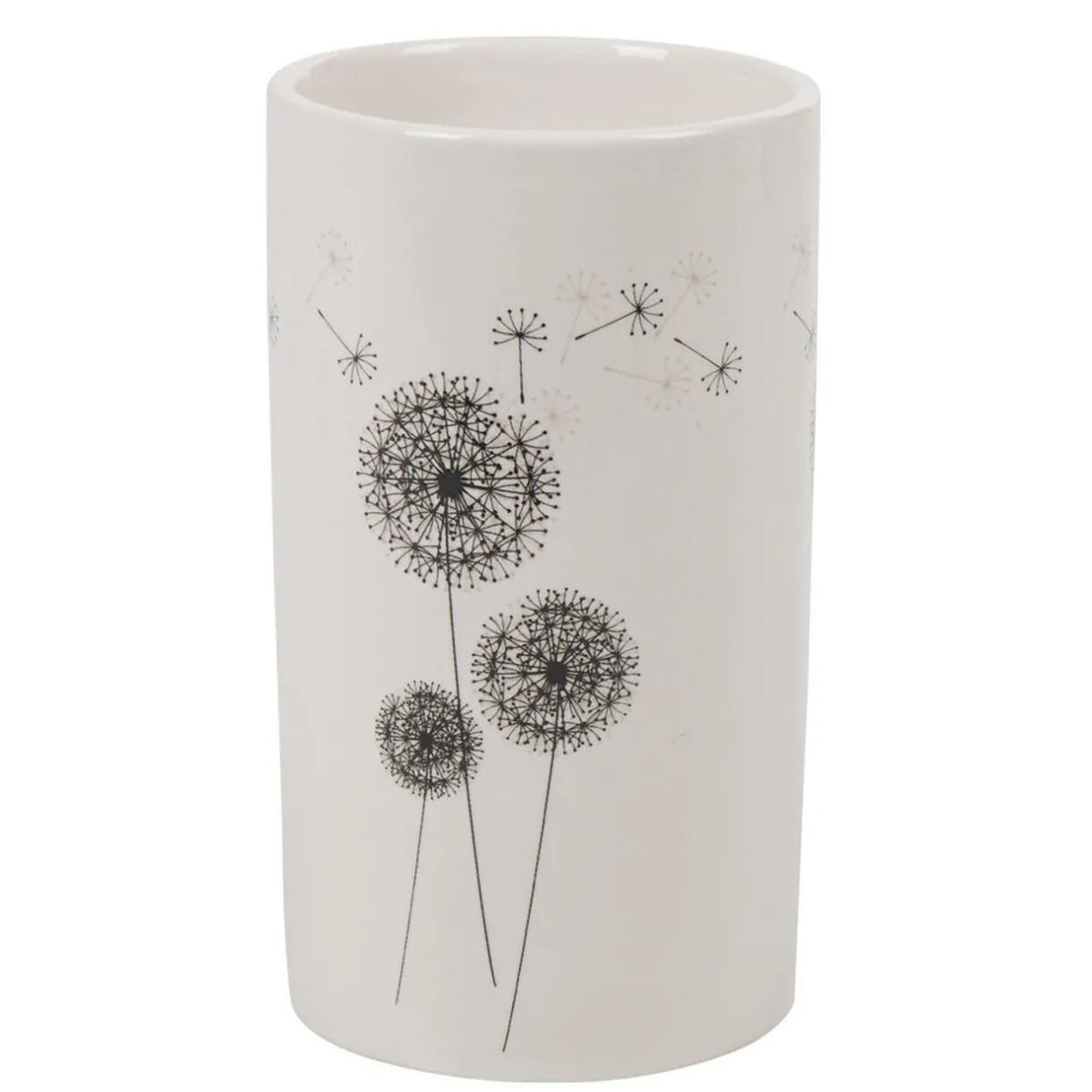 New Gifi Gobelet salle de bain design pissenlit