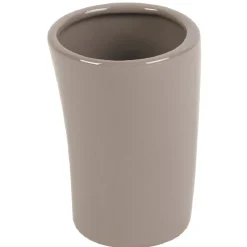 Discount Gifi Gobelet salle de bain taupe