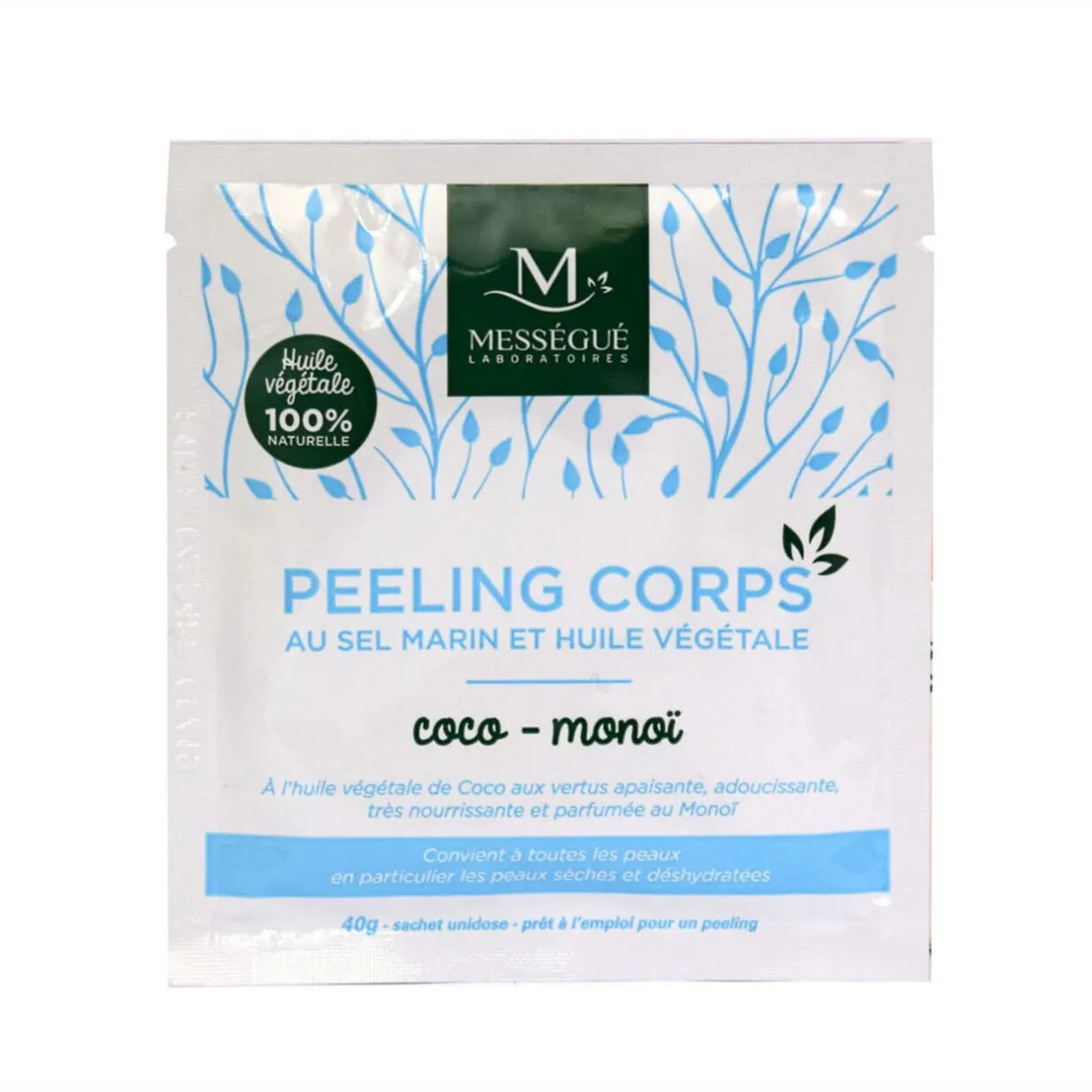 Best Gifi Gommage pour le corps sel marin huile de coco et monoï