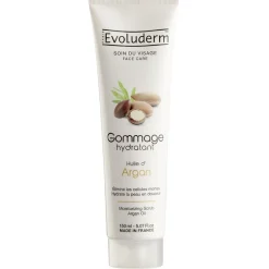 Hot Gifi Gommage visage Evoluderm huile d'argan 150 ml