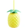 Gourde avec paille forme Ananas 700 ml^Gifi Hot