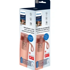 Gourde filtrante Philips GoZero Fitness 590 ml Rose^Gifi Sale
