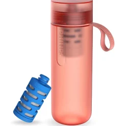 Gourde filtrante Philips GoZero Fitness 590 ml Rose^Gifi Sale