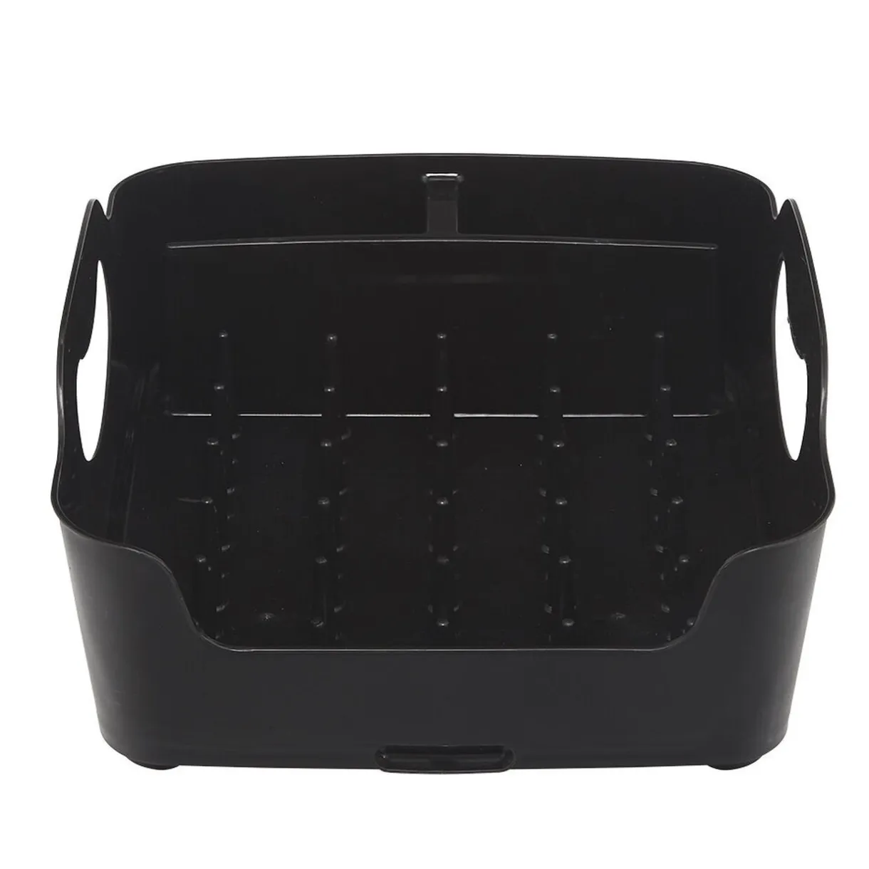 Entretien Du Linge|Gifi Égouttoir à vaisselle 3 compartiments noir