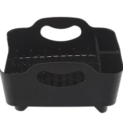 Entretien Du Linge|Gifi Égouttoir à vaisselle 3 compartiments noir