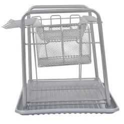 Égouttoir à vaisselle métallique gris^Gifi