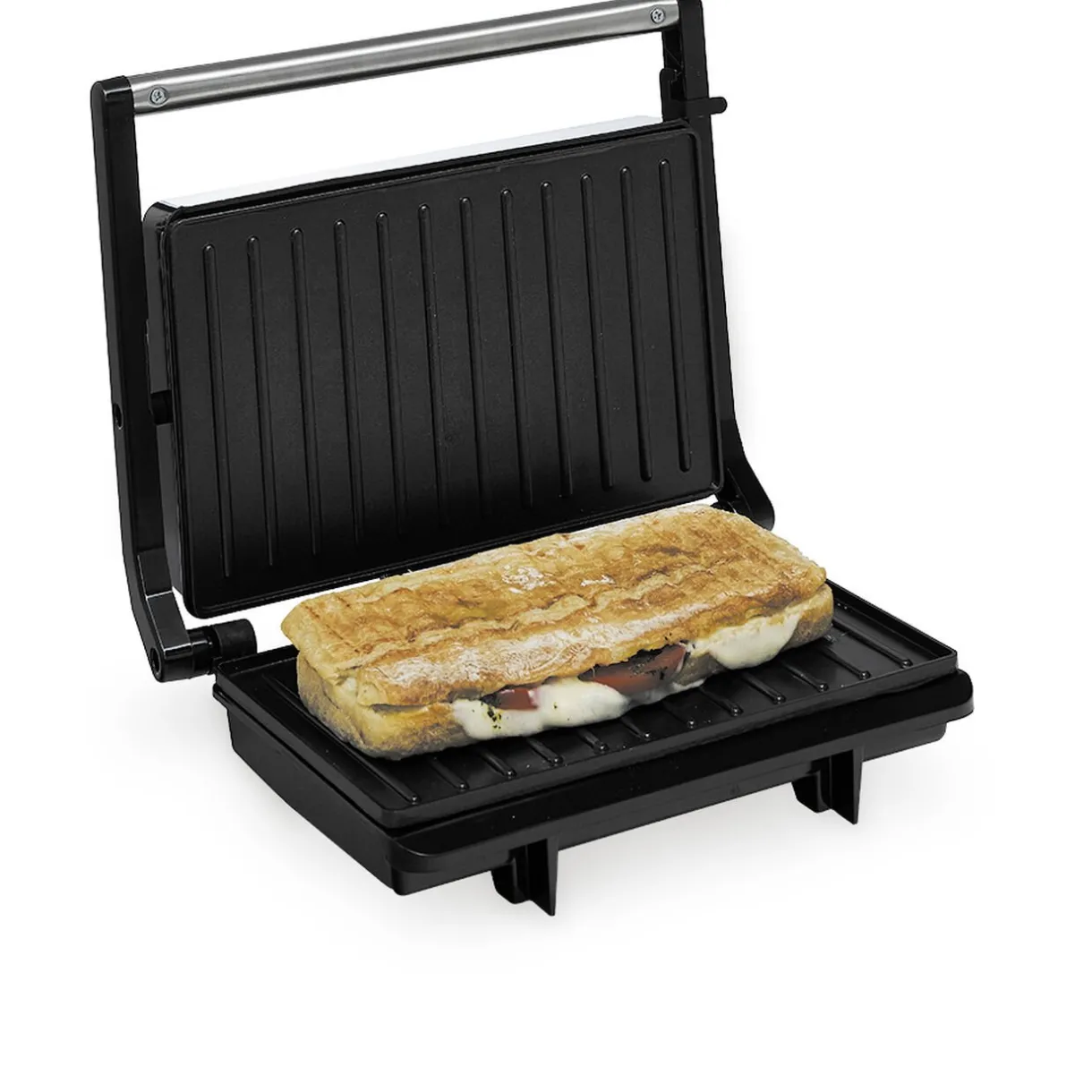 Grill panini anti-adhésif 850W - 26x22xH9cm^Gifi Clearance