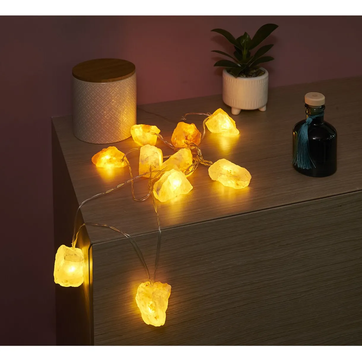 Online Gifi Guirlande Pierre de sel 10 LED L.2 m