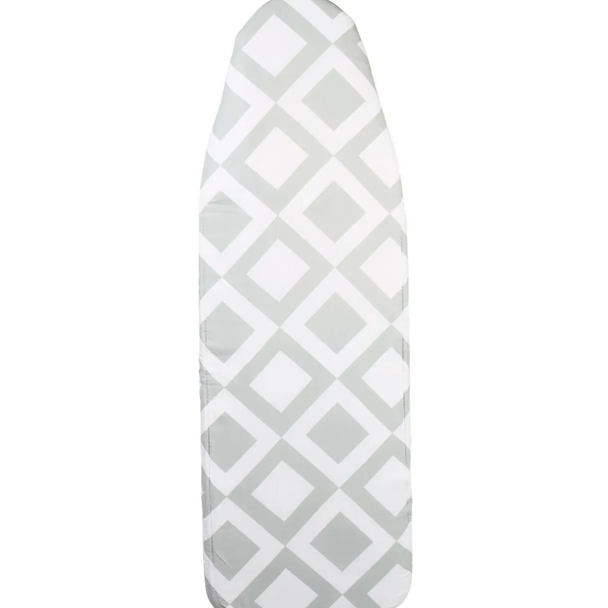 Entretien Du Linge|Gifi Housse de table à repasser design graphique blanc gris 135x45 cm