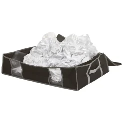 Rangement|Gifi Housse dessous de lit et housse sous vide noires