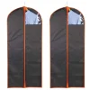 Rangement|Gifi Housse protège vêtement grise et orange x2