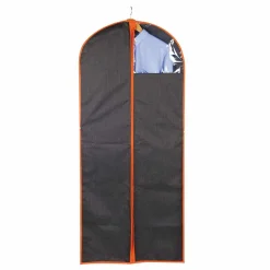 Rangement|Gifi Housse protège vêtement grise et orange x2