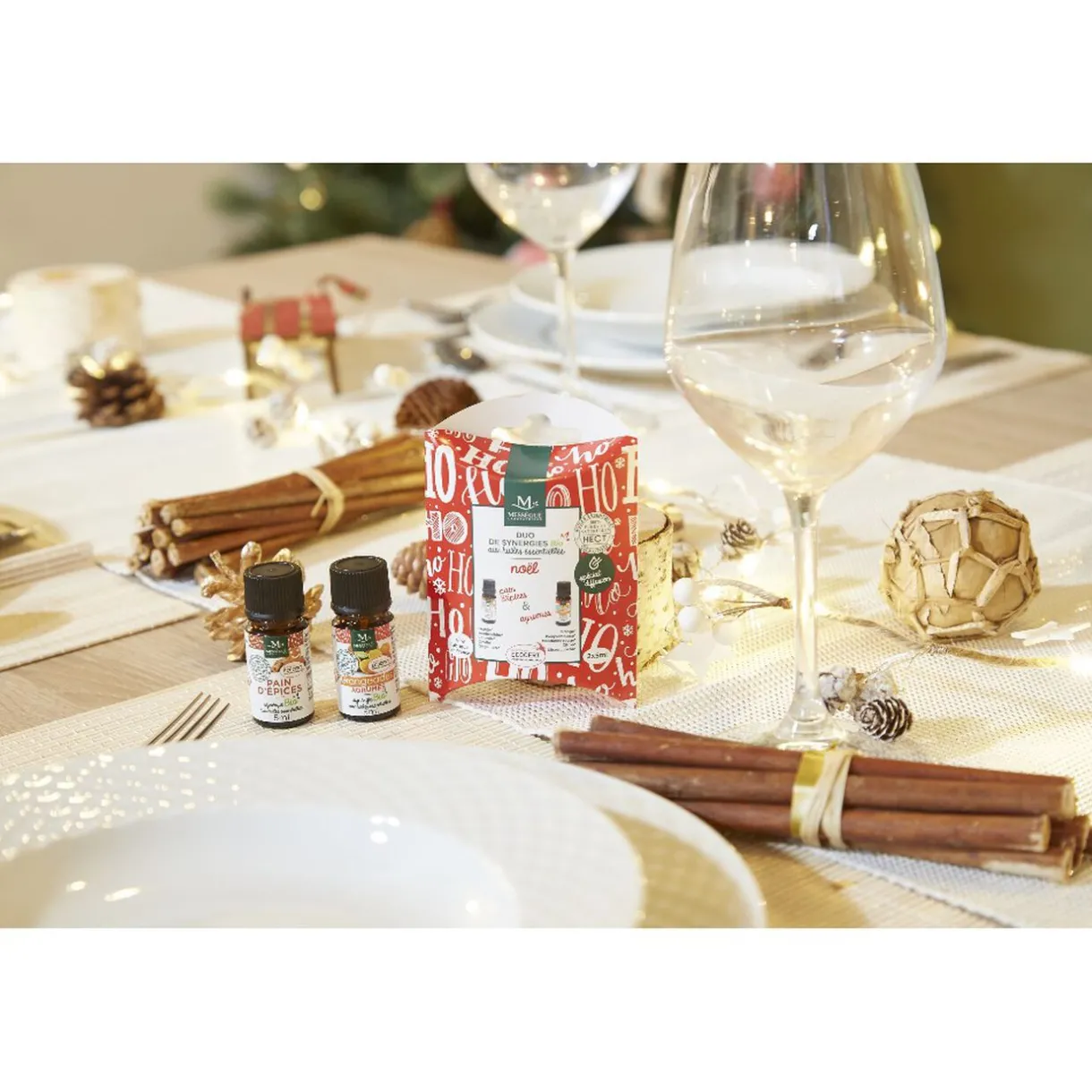 Online Gifi Huile Duo de Synergies de Magie de Noël BIO Mességué x2