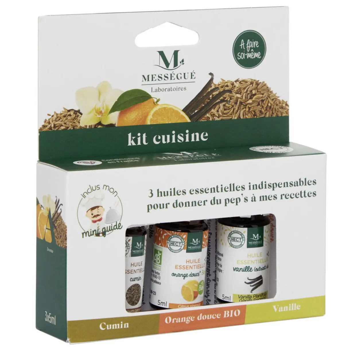 Huile essentielle découverte Aroma Cuisine x3^Gifi Best