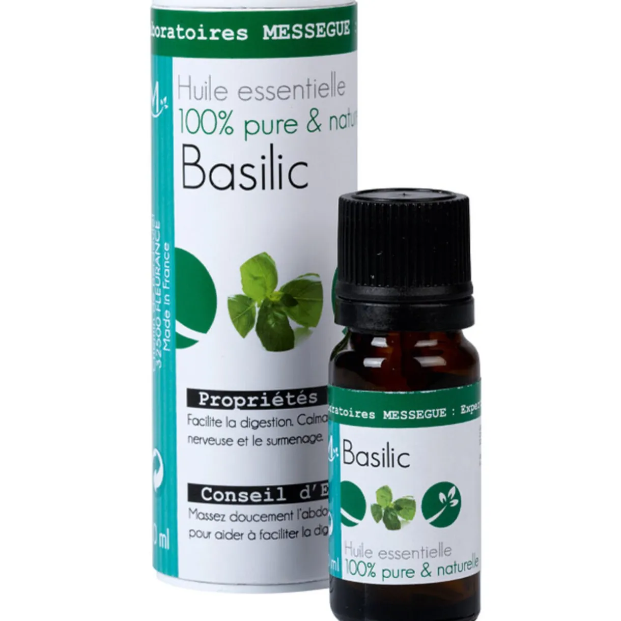 Sale Gifi Huile essentielle de basilic Mességué