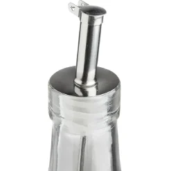 Huilier en verre avec bouchon inox^Gifi Outlet