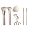 Online Gifi Kit accessoires maquillage 6 pièces beige ou rose - 2 coloris