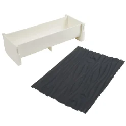 Kit bûche de Noël faux bois^Gifi Sale