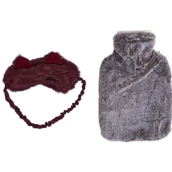 Sale Gifi Kit cocooning bouillotte avec mug et masque