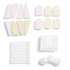 Rangement|Gifi Kit cosmétique 95 pièces avec boîte de rangement 15x10xH10cm