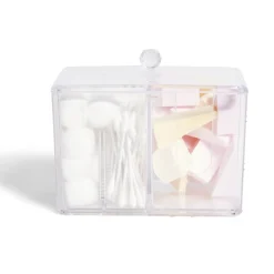 Rangement|Gifi Kit cosmétique 95 pièces avec boîte de rangement 15x10xH10cm