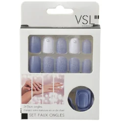 Best Gifi Kit de faux ongles violet