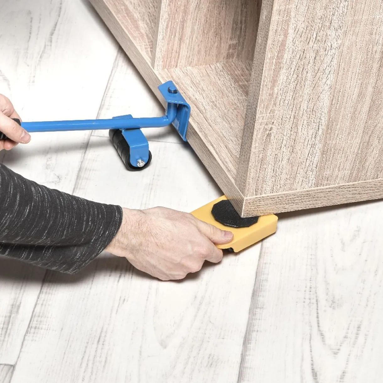 Gifi Kit de manutention lève meuble 150 kg patins x4