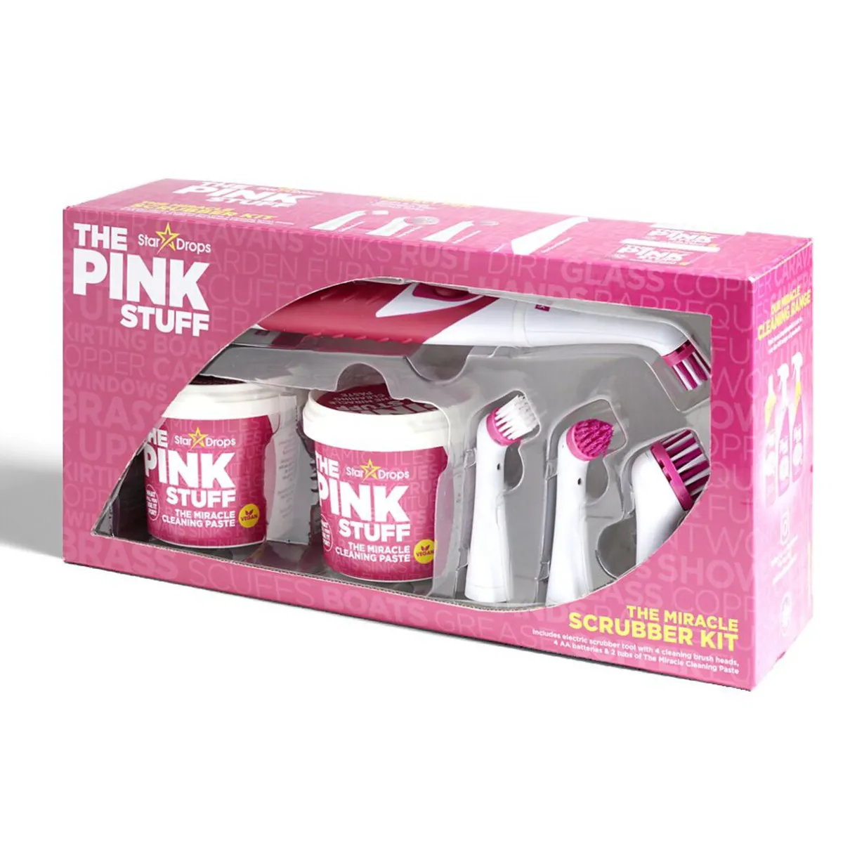 Nettoyage Et Entretien|Gifi Kit de nettoyage miracle PINK STUFF