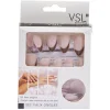 New Gifi Kit faux ongles French manucure marron x24