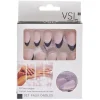Discount Gifi Kit faux ongles French manucure noir x24