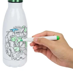 Kit gourde isotherme 350mL à colorier avec 6 marqueurs^Gifi Hot