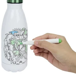 Kit gourde isotherme 350mL à colorier avec 6 marqueurs^Gifi Hot