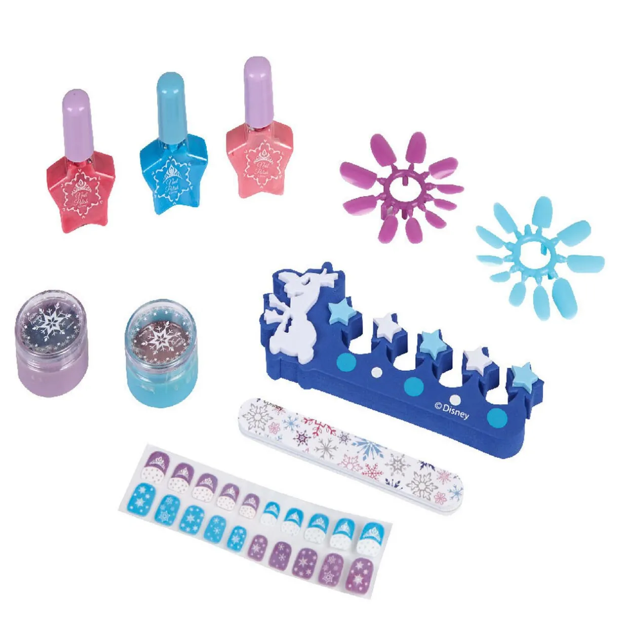 Outlet Gifi Kit sèche ongles design La Reine des Neiges et accessoires