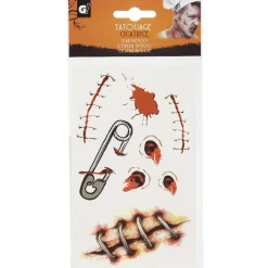 New Gifi Kit tatouages cicatrices Halloween