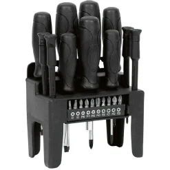 New Gifi Kit tournevis 11 manches et 10 embouts magnétiques