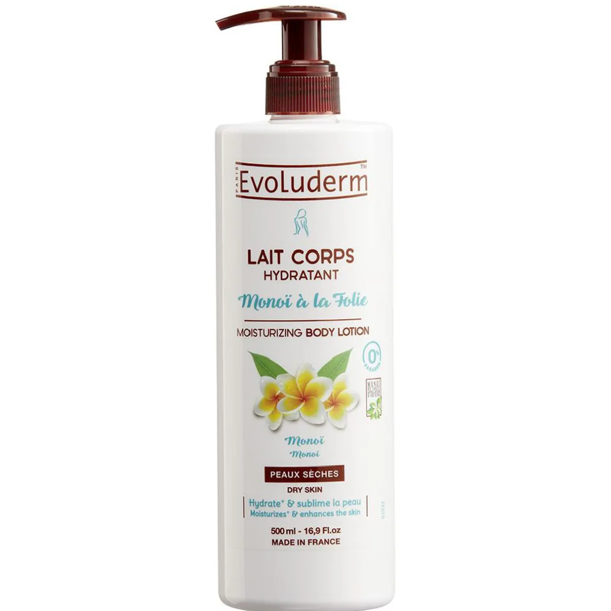 Clearance Gifi Lait corps Evoluderm monoï 500 ml