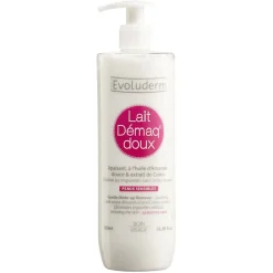 Sale Gifi Lait démaquillant Evoluderm peaux sensibles 500 ml