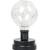 Hot Gifi Lampe ampoule transparent et noir