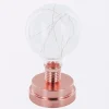 Gifi Lampe ampoule transparent et cuivre