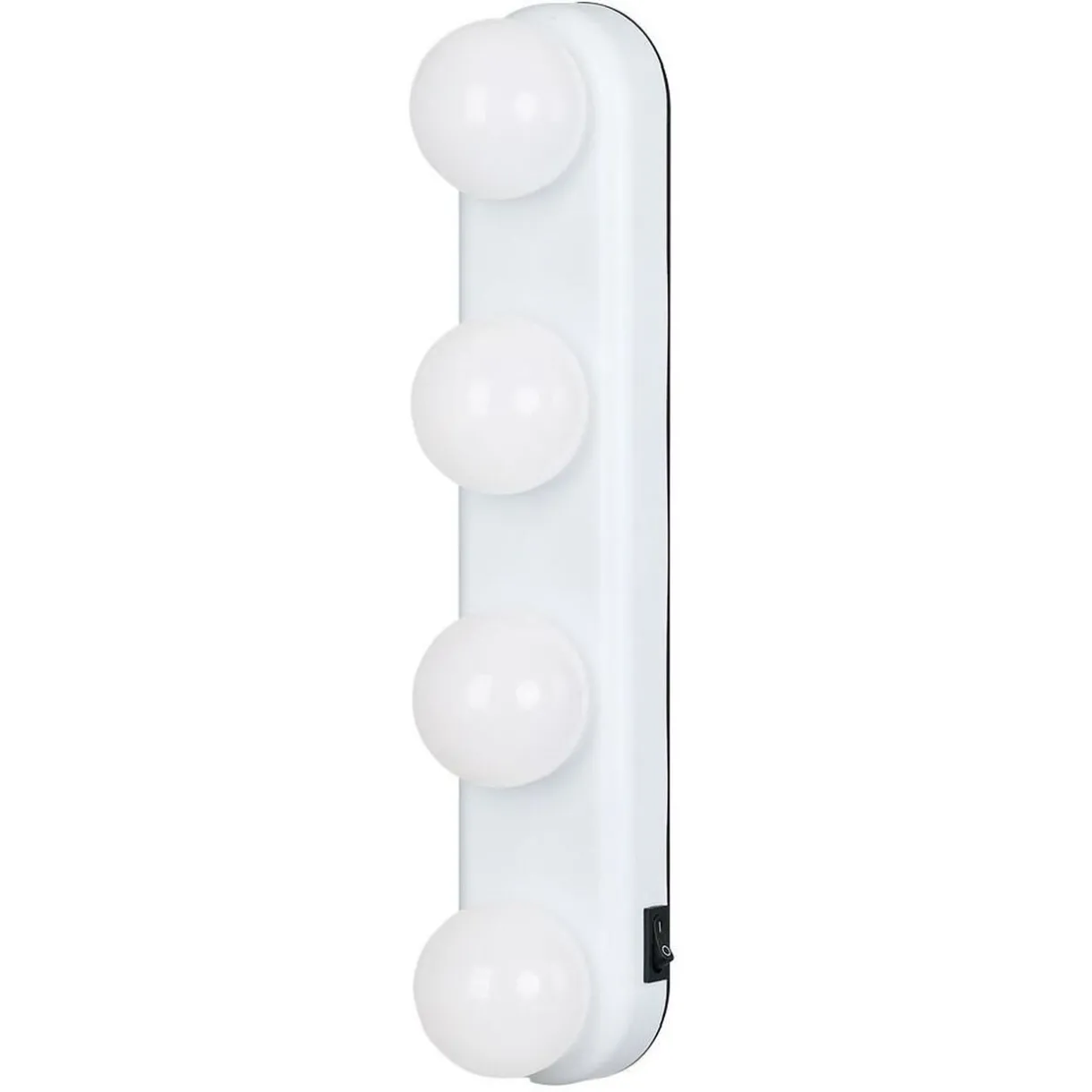 Discount Gifi Lampe de miroir 4 spots blanc