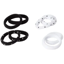 Clearance Gifi Élastique en mousse noir et blanc x8