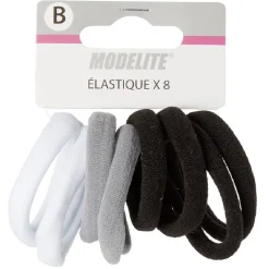 Online Gifi Élastique en mousse noir gris blanc x8